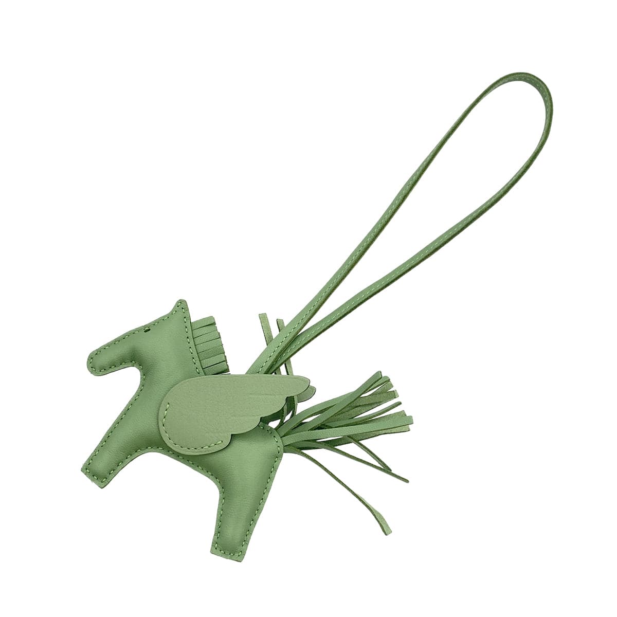 Luxury Promise Japan HERMES BAG CHARM RODEO PEGASUS PM VERT CRIQUET 2023 B STAMP 90321173