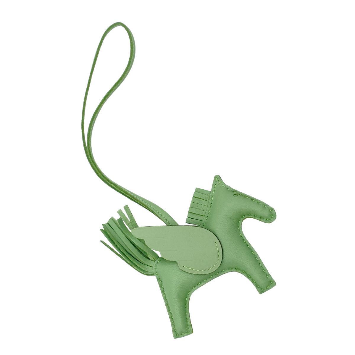 Luxury Promise Japan HERMES BAG CHARM RODEO PEGASUS PM VERT CRIQUET B 90270818