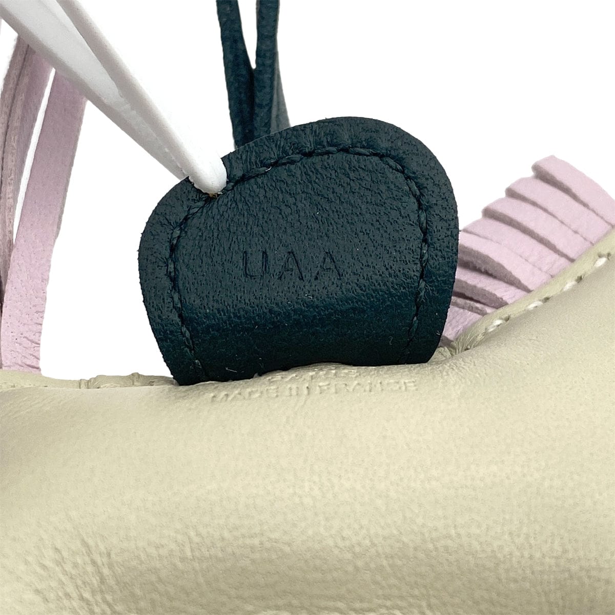 Luxury Promise Japan HERMES BAG CHARM RODEO PM CRAIE MAUVE PALE VERT CYPRESS AGNEAU MILO 2022 U STAMP 90314780