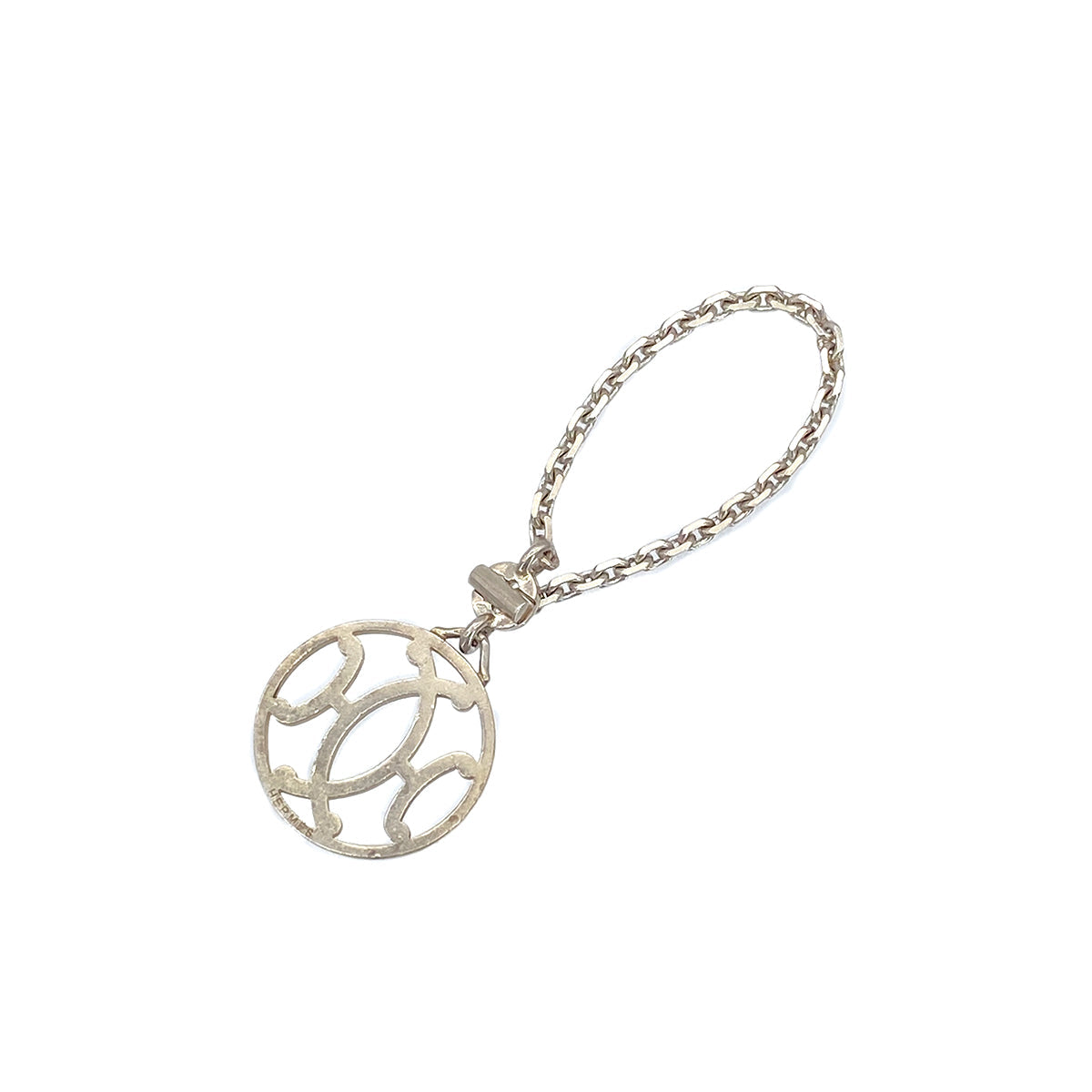 Luxury Promise Japan HERMES BAG CHARM SILVER ACCESSORY 90276659