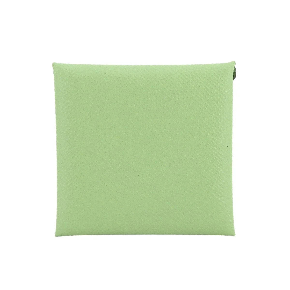 Luxury Promise Japan HERMES Bastia Coin Case Purse Epsom Vert criquet 90290831