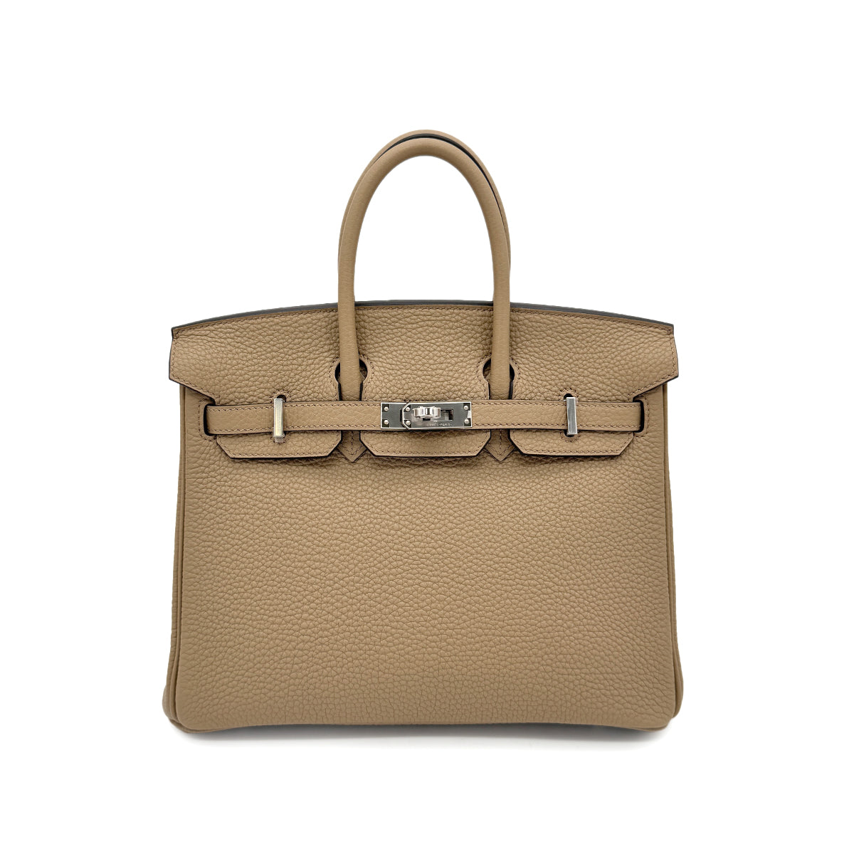 Luxury Promise Japan HERMES BIRKIN 25 BEIGE MARFA TOGO HAND BAG B SHW 90267404