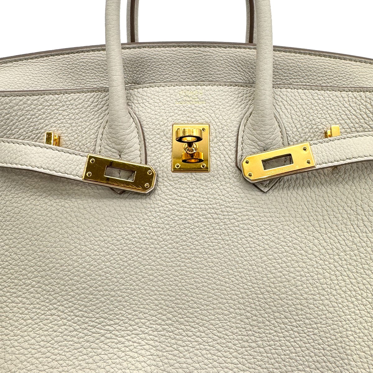 Luxury Promise Japan HERMES BIRKIN 25 BETON TOGO HAND BAG U GHW 90300556