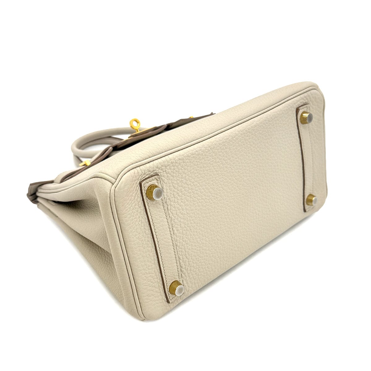 Luxury Promise Japan HERMES BIRKIN 25 BETON TOGO HAND BAG U GHW 90300556