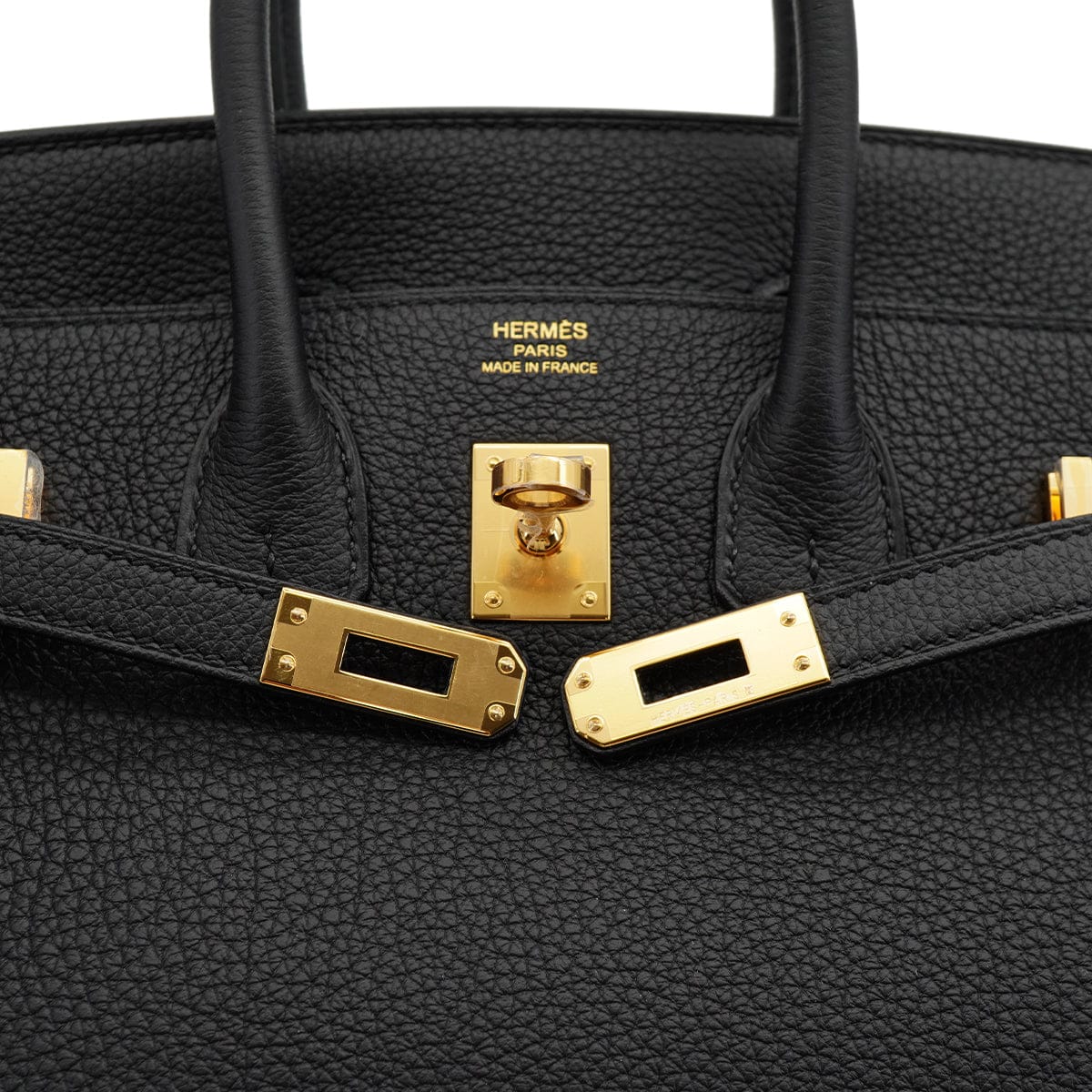 Luxury Promise Japan HERMES BIRKIN 25 BLACK TOGO HAND BAG 2026 G STAMP GOLD HARDWARE 90326677