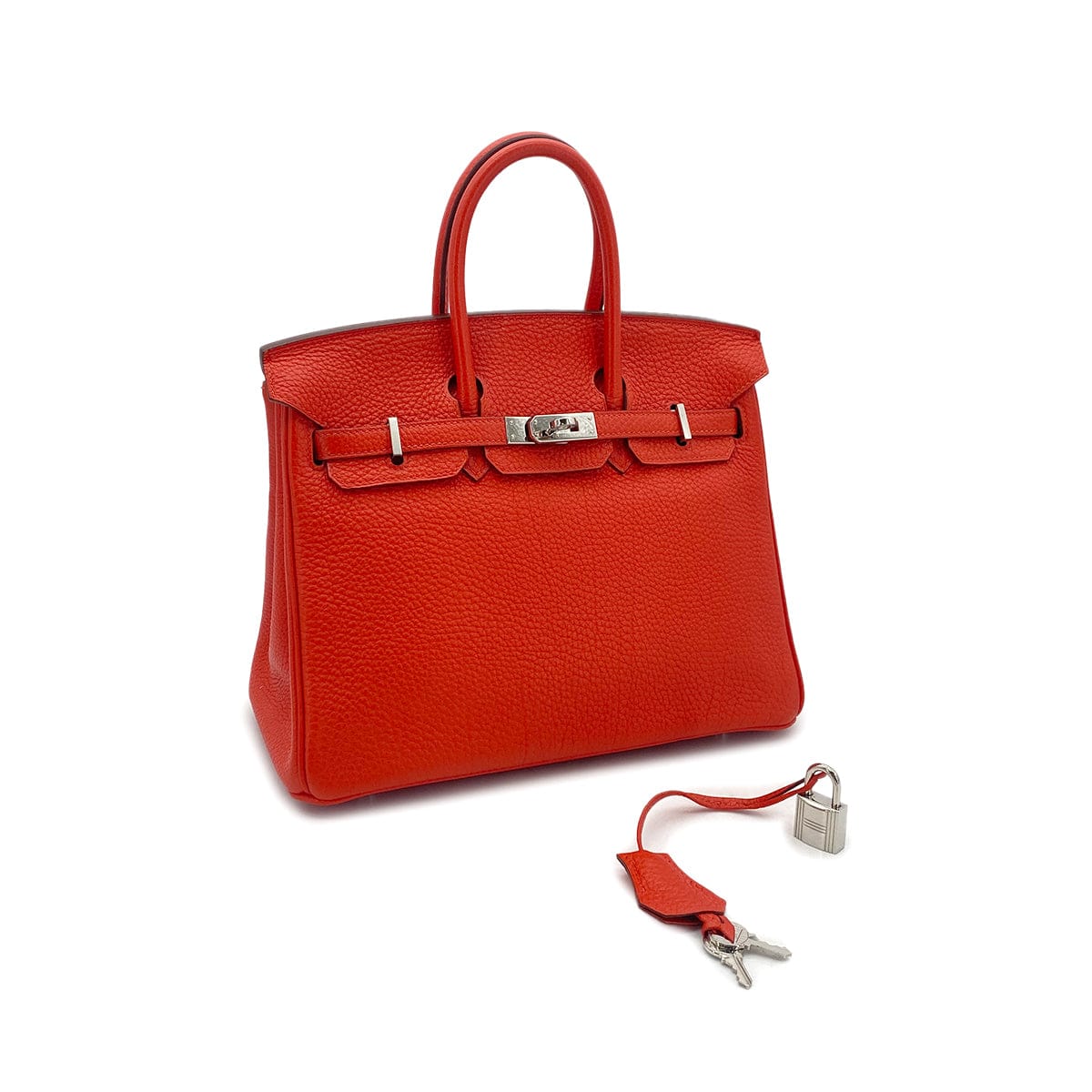 Luxury Promise Japan HERMES BIRKIN 25 CAPUCINE TOGO HAND BAG □Q SHW 90301716