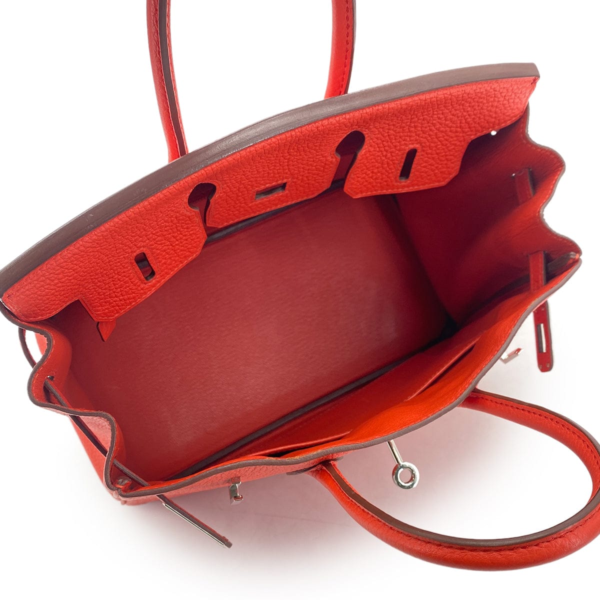 Luxury Promise Japan HERMES BIRKIN 25 CAPUCINE TOGO HAND BAG □Q SHW 90301716