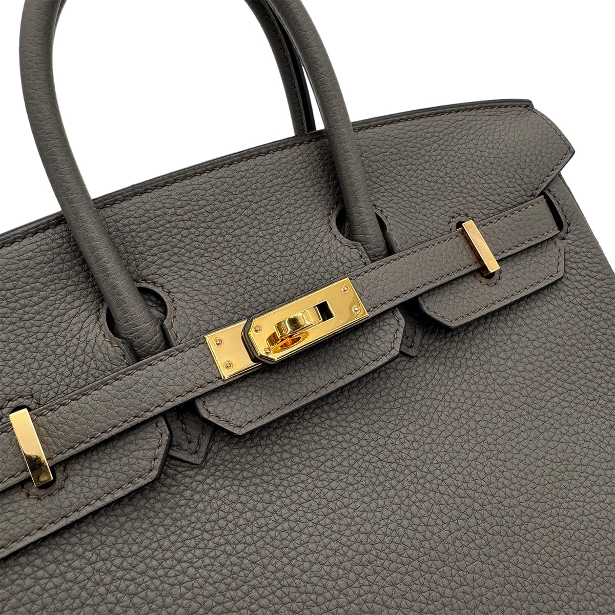 Luxury Promise Japan HERMES BIRKIN 25 ETAIN TOGO HAND BAG C GHW 90298152