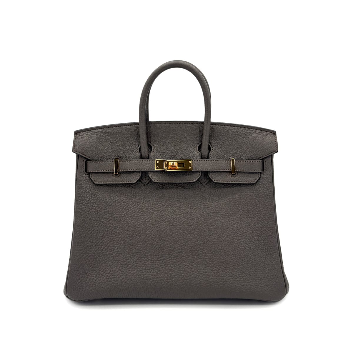 Luxury Promise Japan HERMES BIRKIN 25 ETAIN TOGO HAND BAG C GHW 90298152