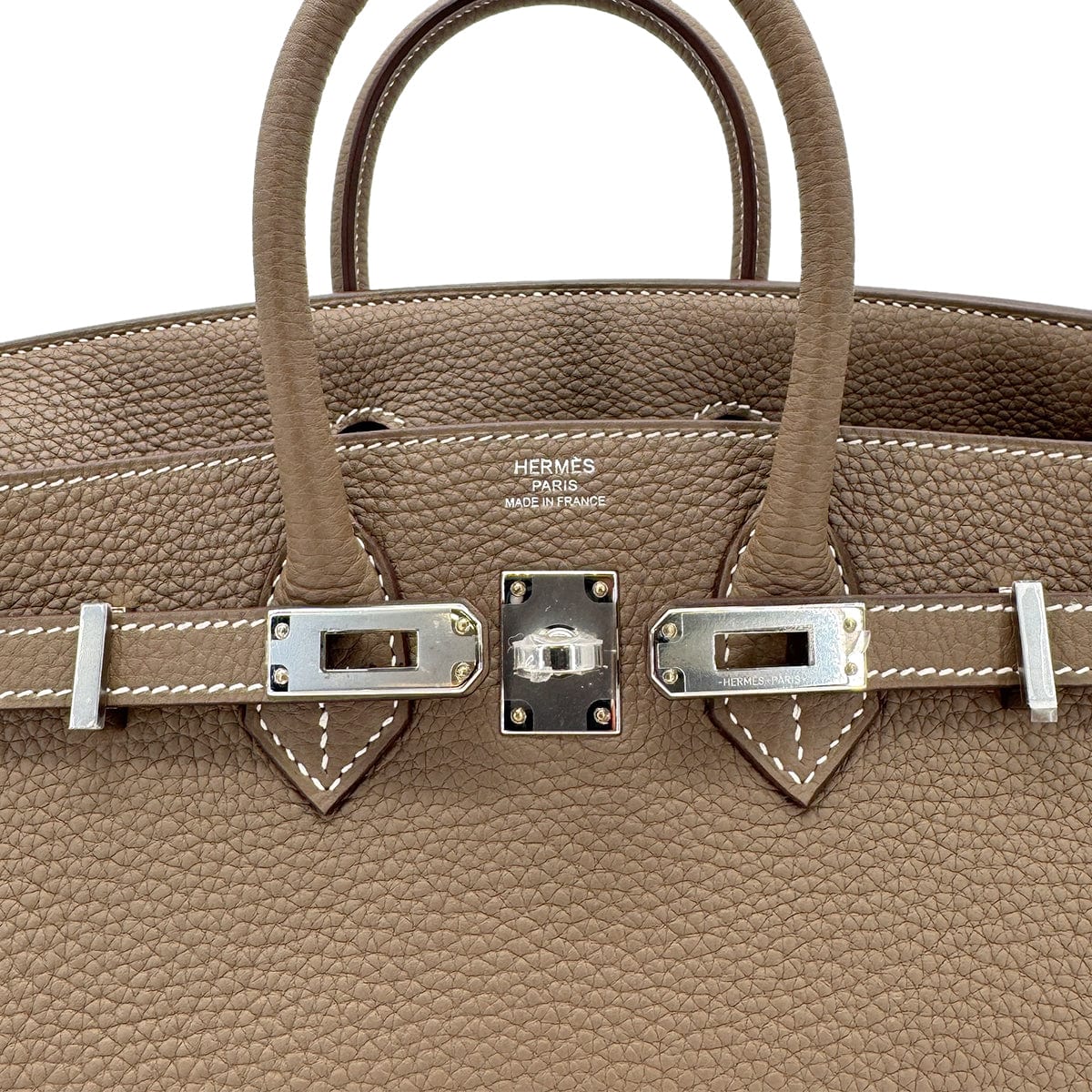 Luxury Promise Japan HERMES BIRKIN 25 ETOUPE TOGO HAND BAG D SHW 90268060