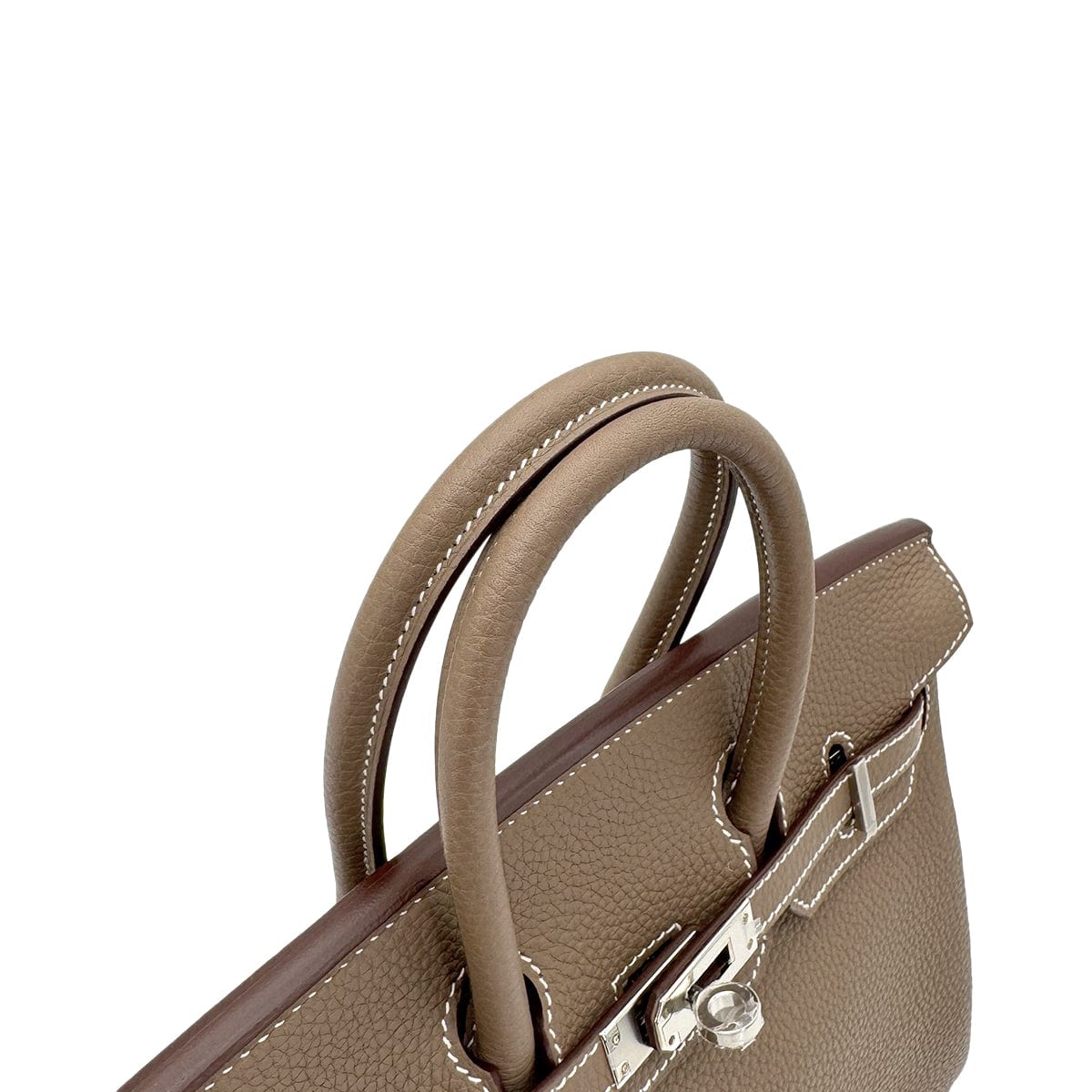 Luxury Promise Japan HERMES BIRKIN 25 ETOUPE TOGO HAND BAG D SHW 90268060