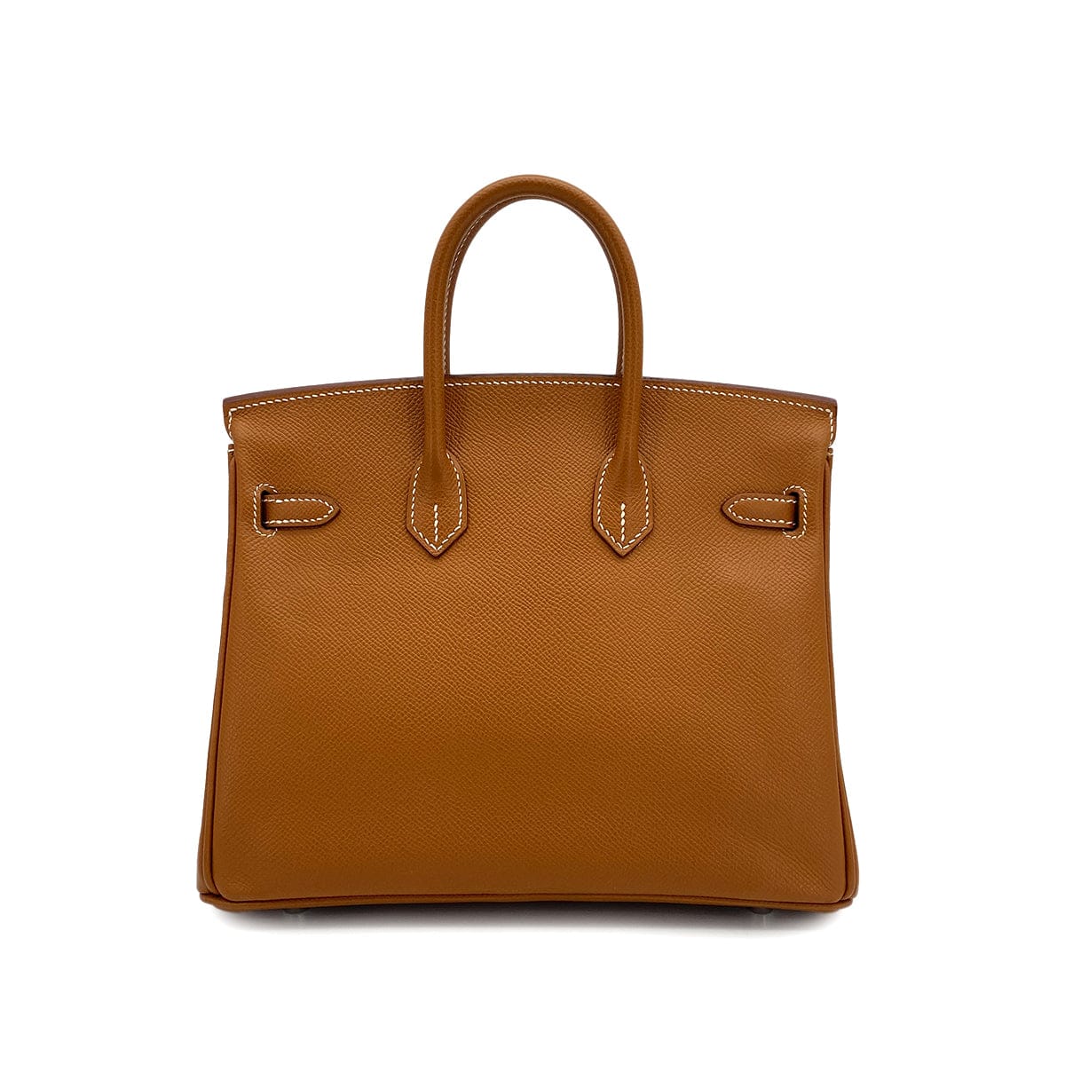 Luxury Promise Japan HERMES BIRKIN 25 GOLD EPSOM HAND BAG 2010 SQUARE N PALLADIUM HARDWARE 90312525