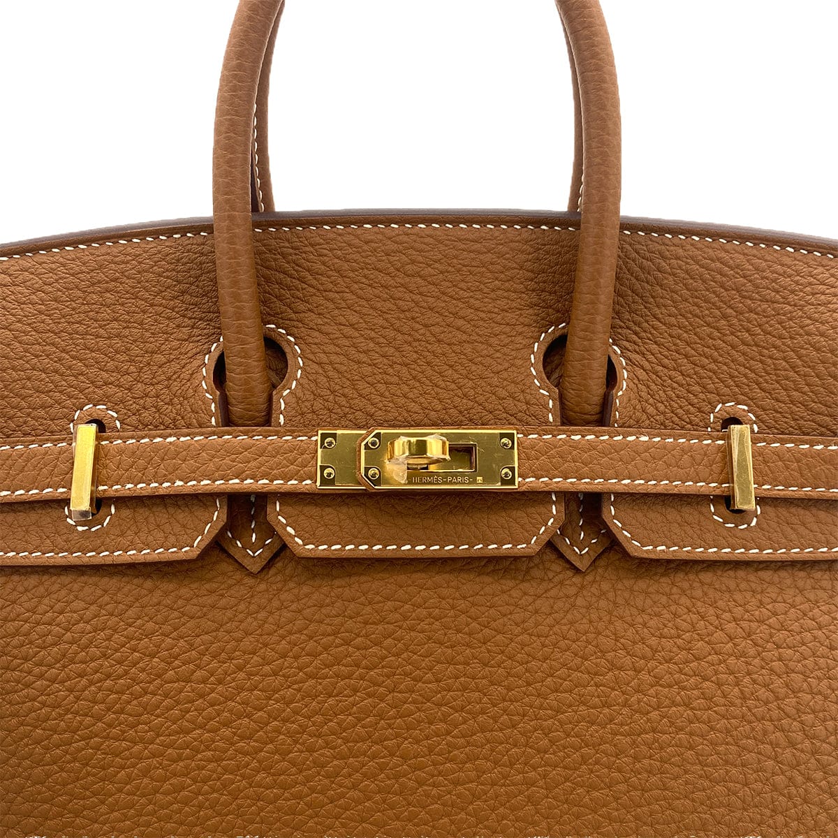 Luxury Promise Japan HERMES BIRKIN 25 GOLD TAURILLON CLEMENCE HAND BAG B GHW 90304728