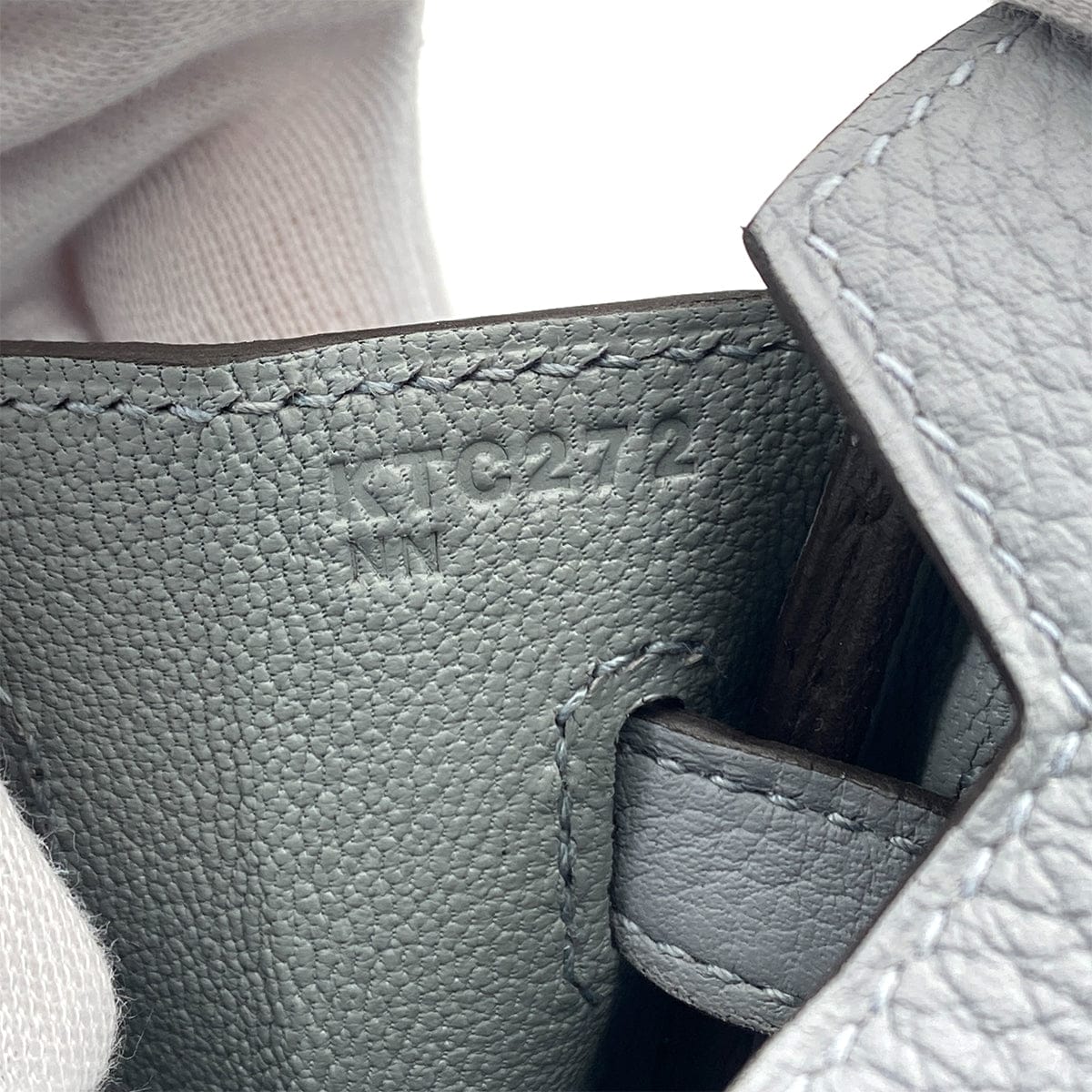 Luxury Promise Japan HERMES BIRKIN 25 GRIS PANTIN TOGO HAND BAG 2025 K STAMP PALLADIUM HARDWARE 90323482