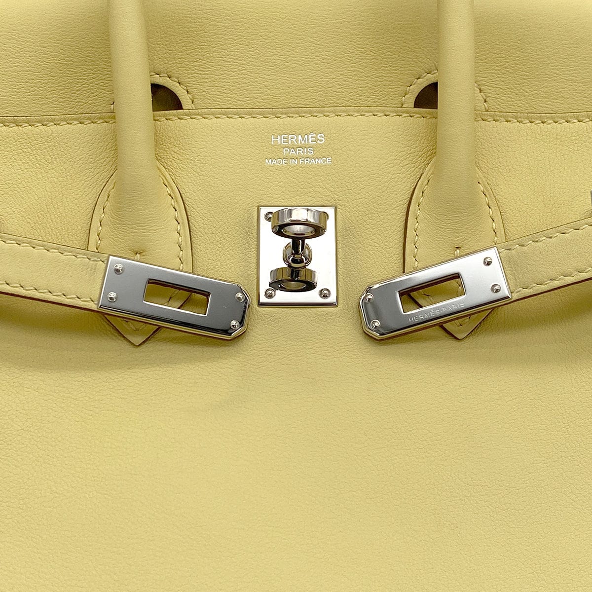 Luxury Promise Japan HERMES BIRKIN 25 JAUNE POUSSIN SWIFT HAND BAG 2015 T STAMP PALLADIUM HARDWARE 90322850
