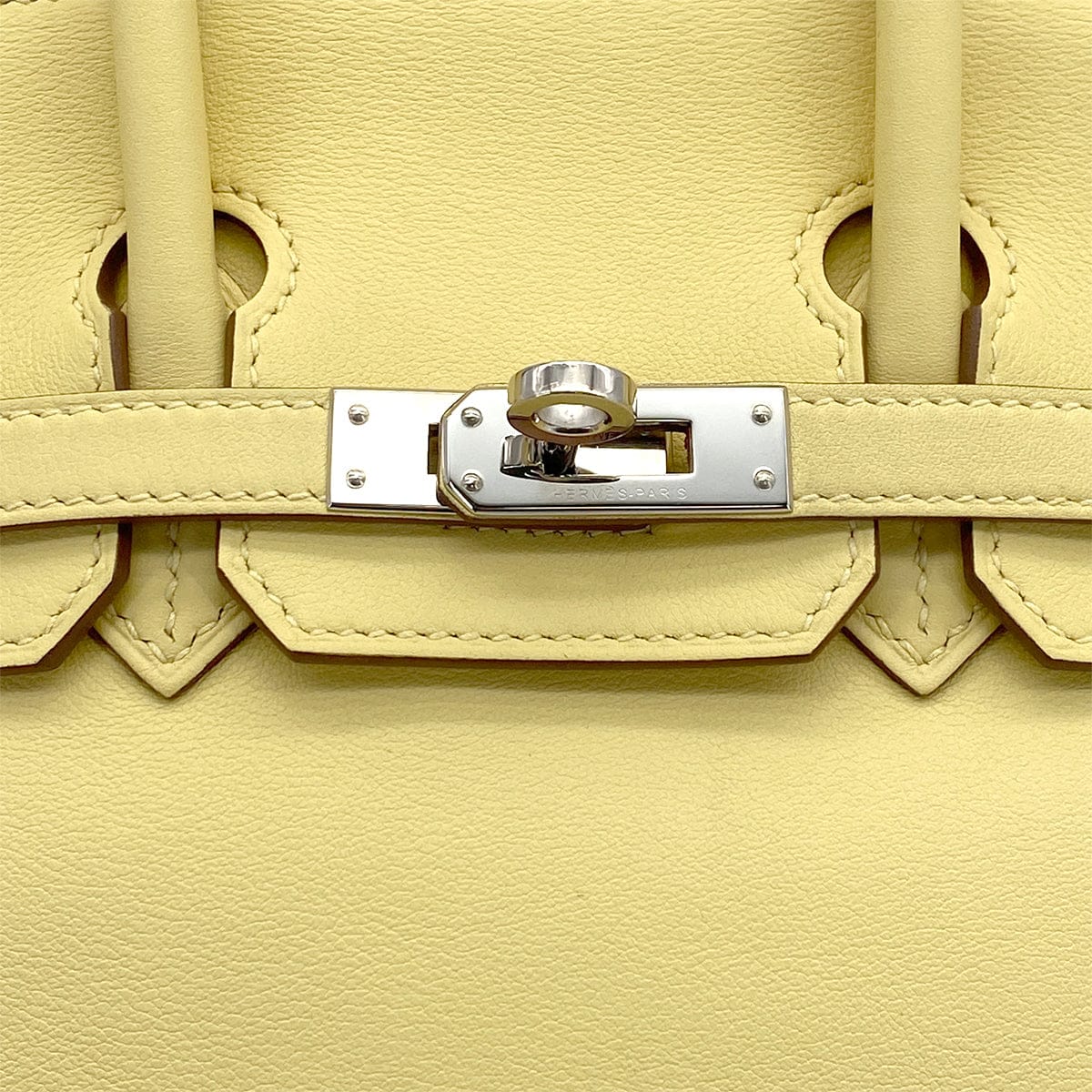 Luxury Promise Japan HERMES BIRKIN 25 JAUNE POUSSIN SWIFT HAND BAG 2015 T STAMP PALLADIUM HARDWARE 90322850