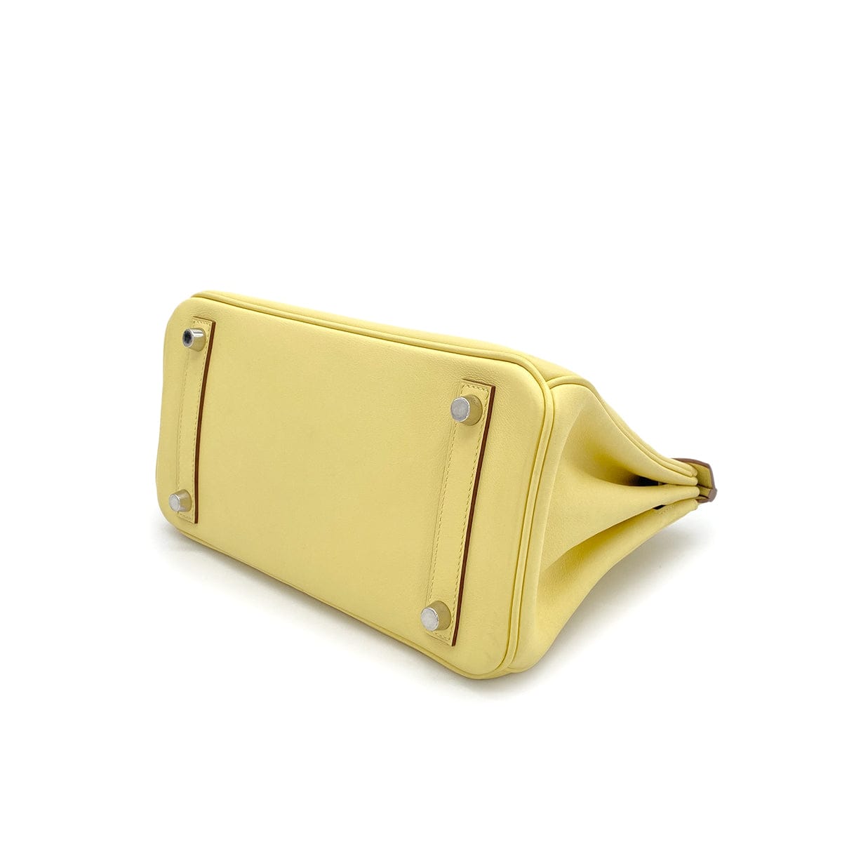 Luxury Promise Japan HERMES BIRKIN 25 JAUNE POUSSIN SWIFT HAND BAG 2015 T STAMP PALLADIUM HARDWARE 90322850