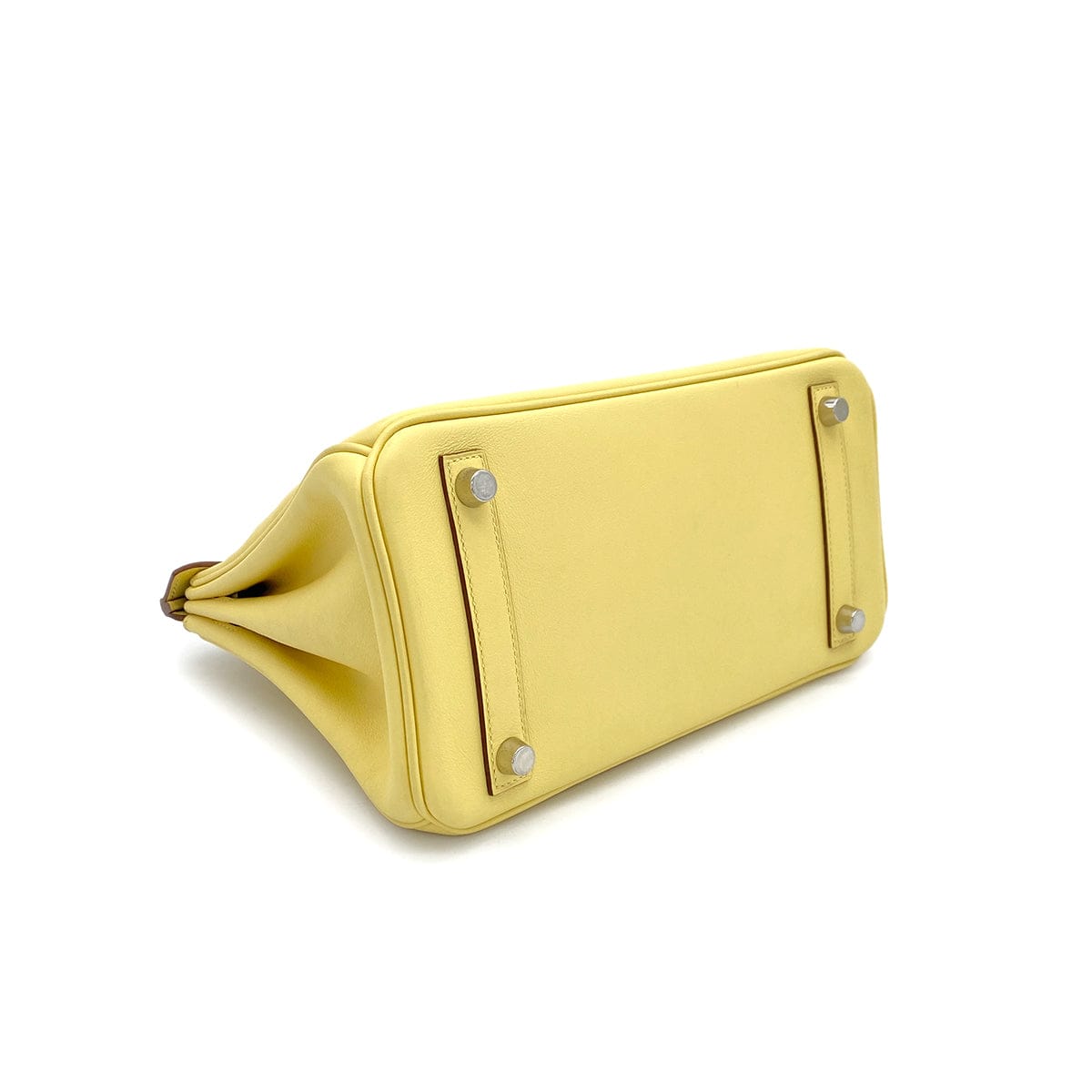 Luxury Promise Japan HERMES BIRKIN 25 JAUNE POUSSIN SWIFT HAND BAG 2015 T STAMP PALLADIUM HARDWARE 90322850