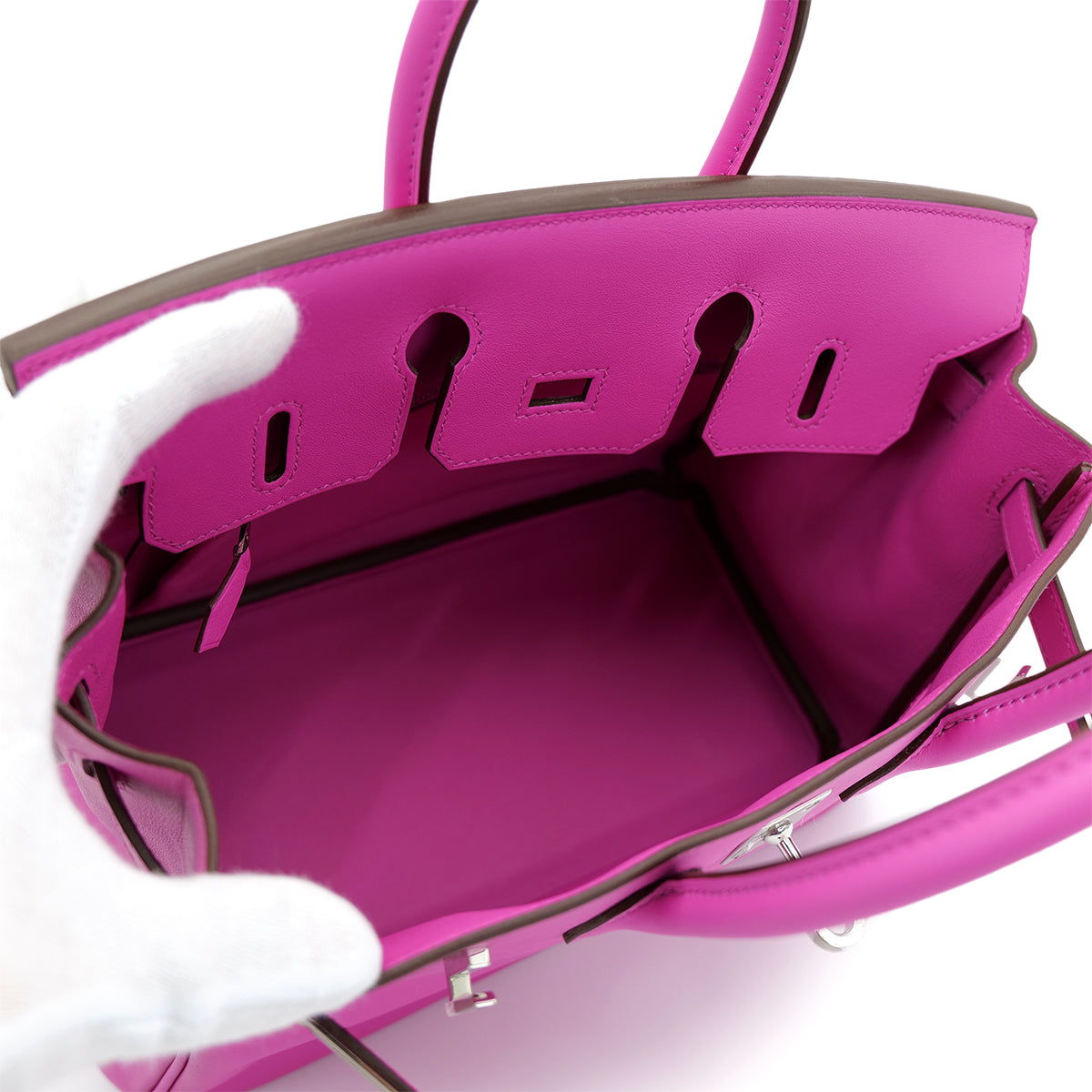 Luxury Promise Japan HERMES BIRKIN 25 MAGNOLIA SWIFT HAND BAG U SHW 90301703