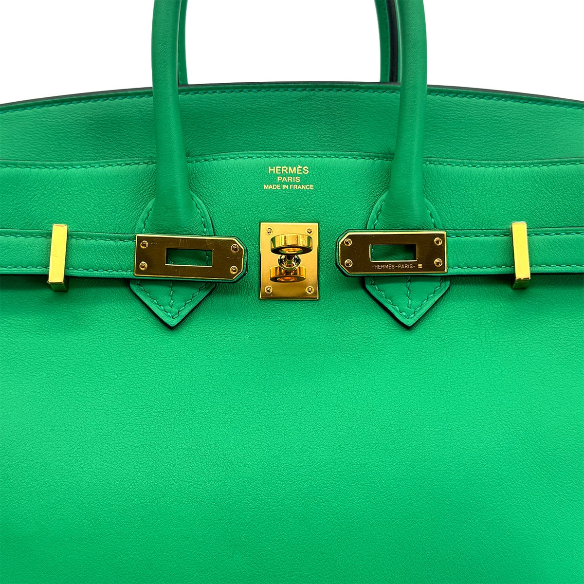 Luxury Promise Japan HERMES BIRKIN 25 MINT SWIFT HAND BAG U GHW 90300007