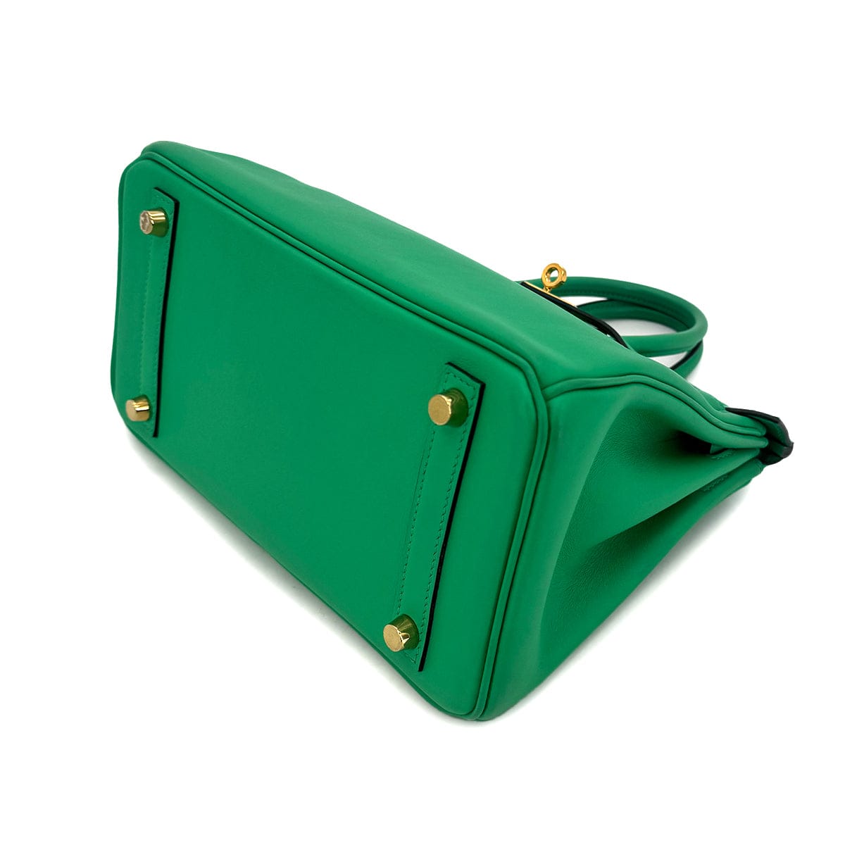 Luxury Promise Japan HERMES BIRKIN 25 MINT SWIFT HAND BAG U GHW 90300007