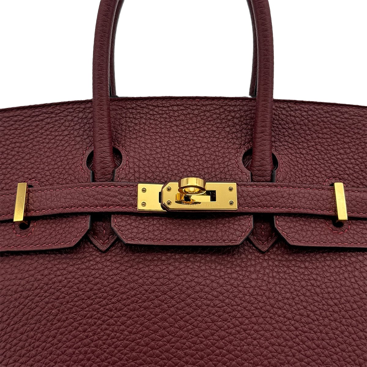 Luxury Promise Japan HERMES BIRKIN 25 ROUGE H TOGO HAND BAG 2020 Y STAMP GOLD HARDWARE 90306265