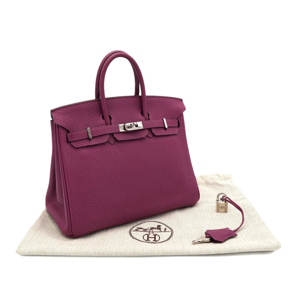 Luxury Promise Japan HERMES BIRKIN 25 TOSCA TOGO HAND BAG □O SHW 90301018