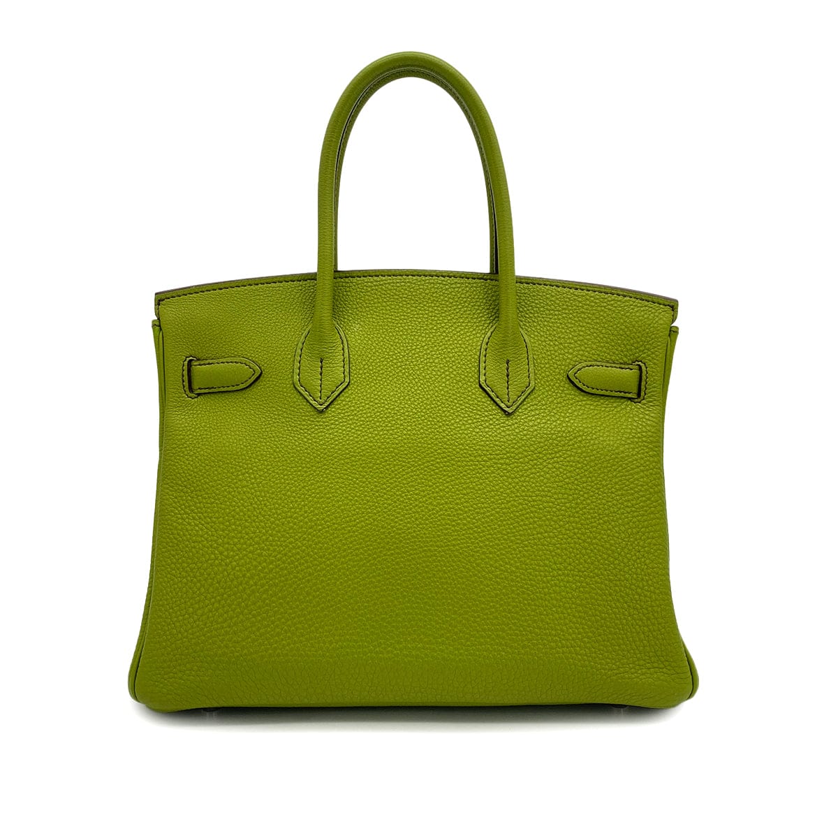 Luxury Promise Japan HERMES BIRKIN 30 ANIS GREEN TOGO HAND BAG 2007 SQUARE K PALLADIUM HARDWARE 90317919