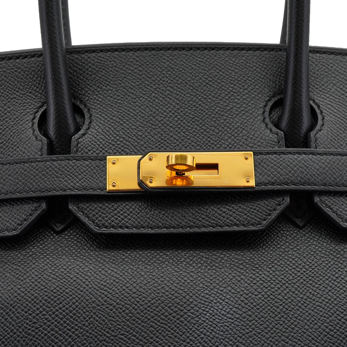 Luxury Promise Japan HERMES BIRKIN 30 BLACK EPSOM HAND BAG 2018 C STAMP GOLD HARDWARE 90327187