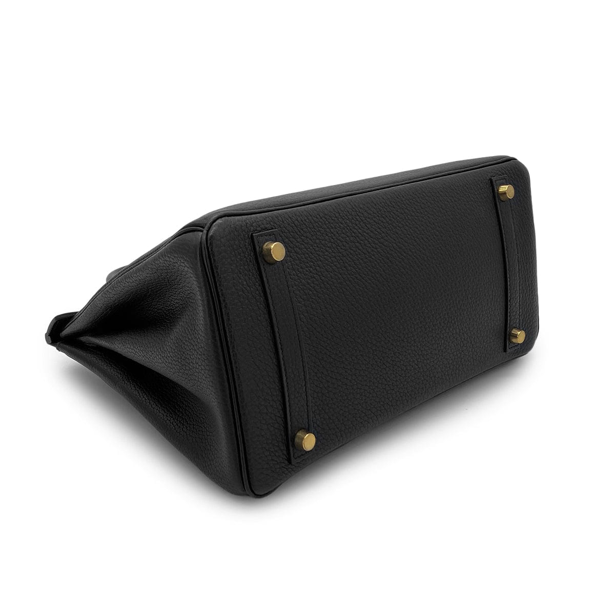 Luxury Promise Japan HERMES BIRKIN 30 BLACK TOGO HAND BAG □C GHW 90286179