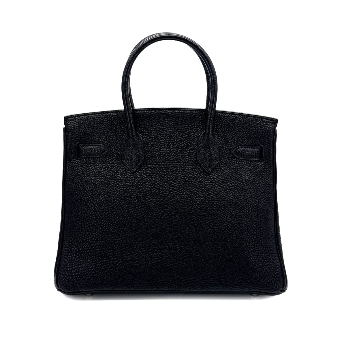 Luxury Promise Japan HERMES BIRKIN 30 BLACK TOGO HAND BAG □E SHW 90287224