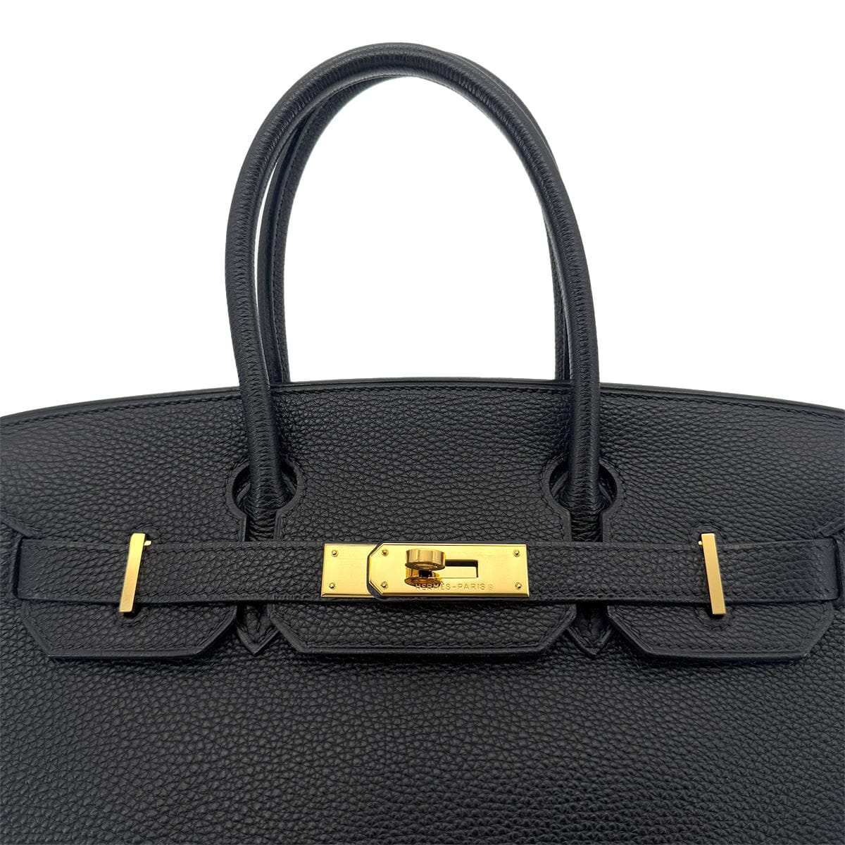 Luxury Promise Japan HERMES BIRKIN 30 BLACK TOGO HAND BAG □G GHW 90290334