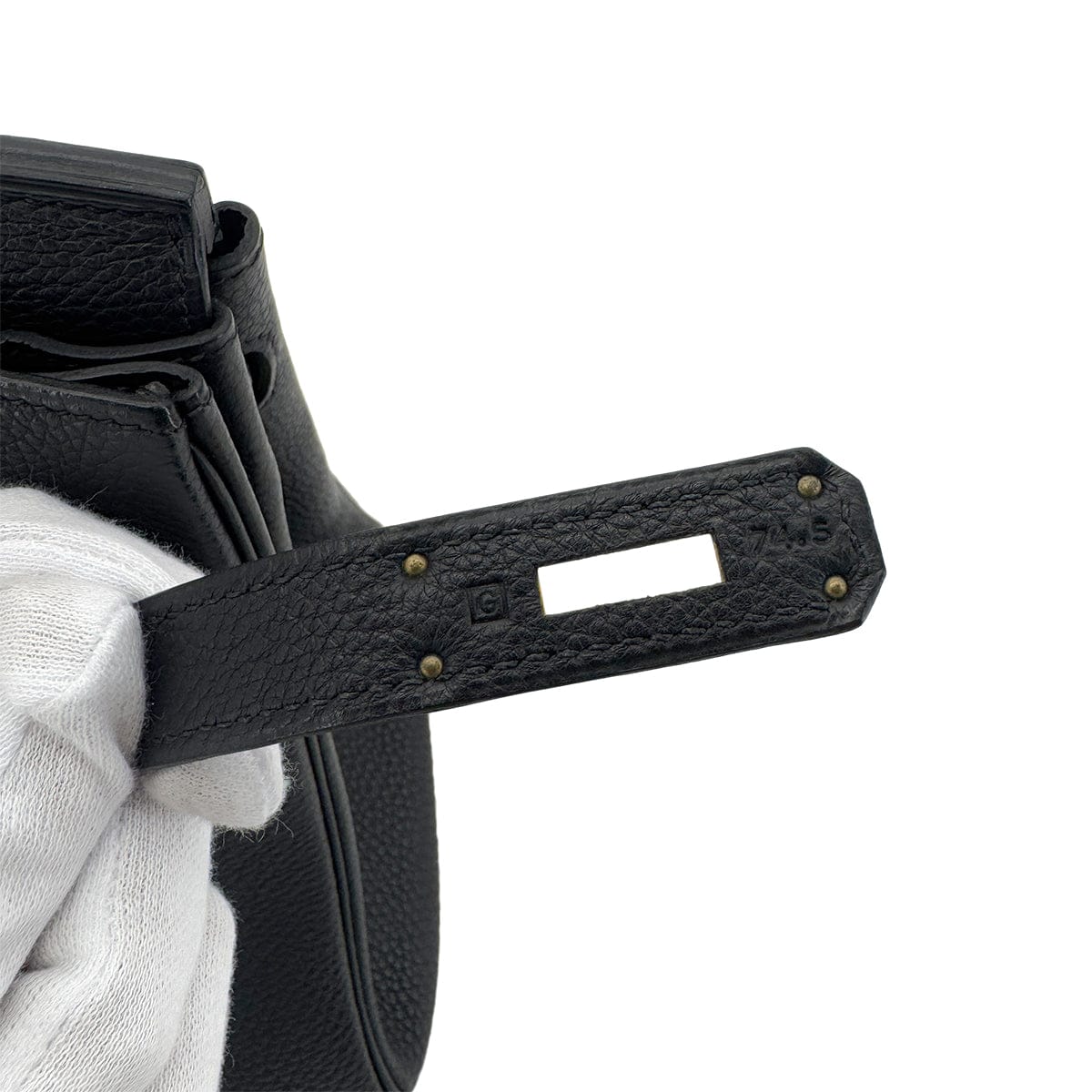 Luxury Promise Japan HERMES BIRKIN 30 BLACK TOGO HAND BAG □G GHW 90290334