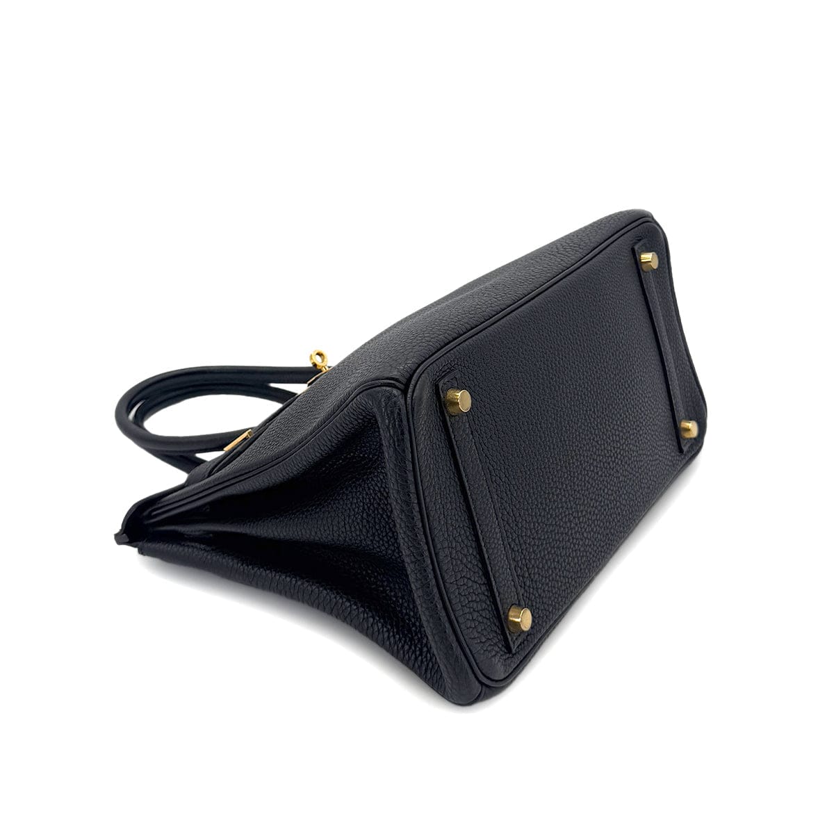 Luxury Promise Japan HERMES BIRKIN 30 BLACK TOGO HAND BAG □G GHW 90290334