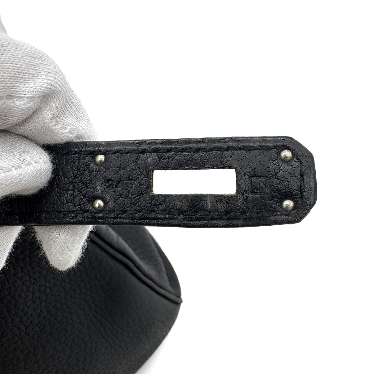 Luxury Promise Japan HERMES BIRKIN 30 BLACK TOGO HAND BAG □J SHW 90300574