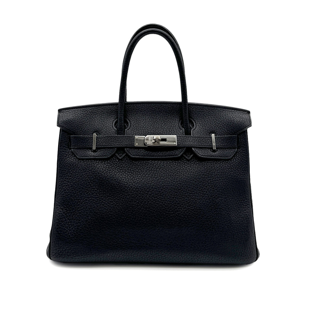 Luxury Promise Japan HERMES BIRKIN 30 BLACK TOGO HAND BAG □J SHW 90300574