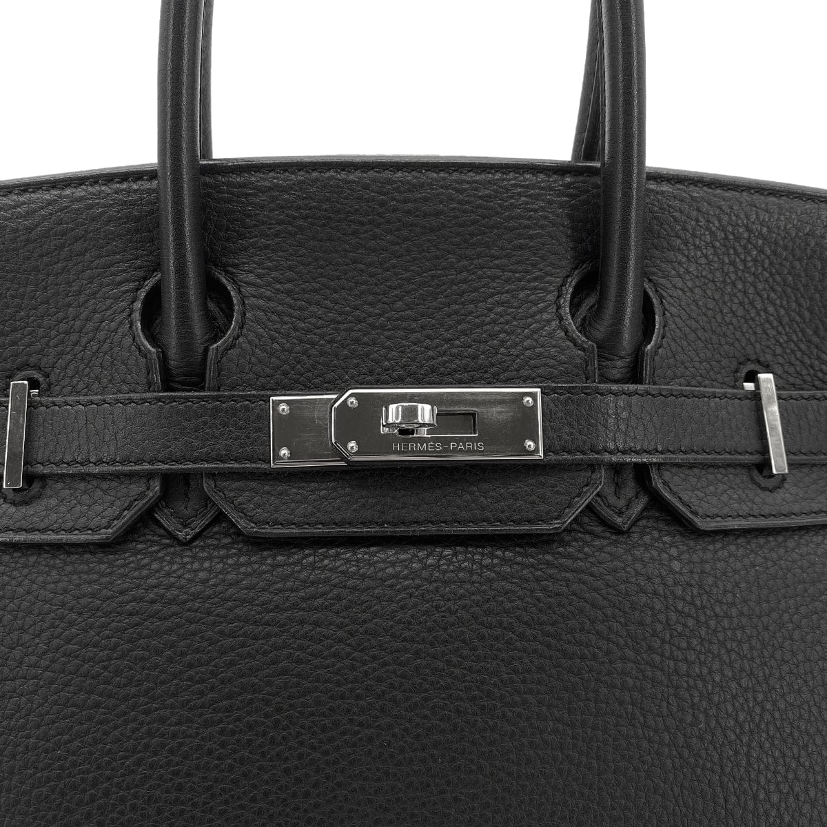 Luxury Promise Japan HERMES BIRKIN 30 BLACK TOGO HAND BAG □K SHW 90301746