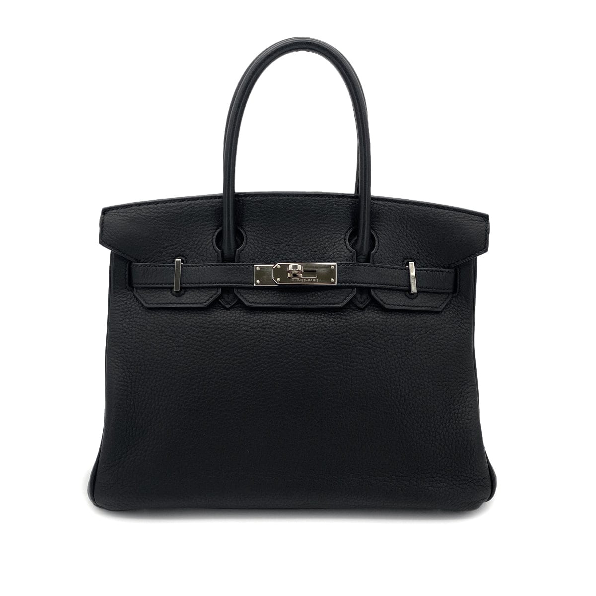 Luxury Promise Japan HERMES BIRKIN 30 BLACK TOGO HAND BAG □K SHW 90301746