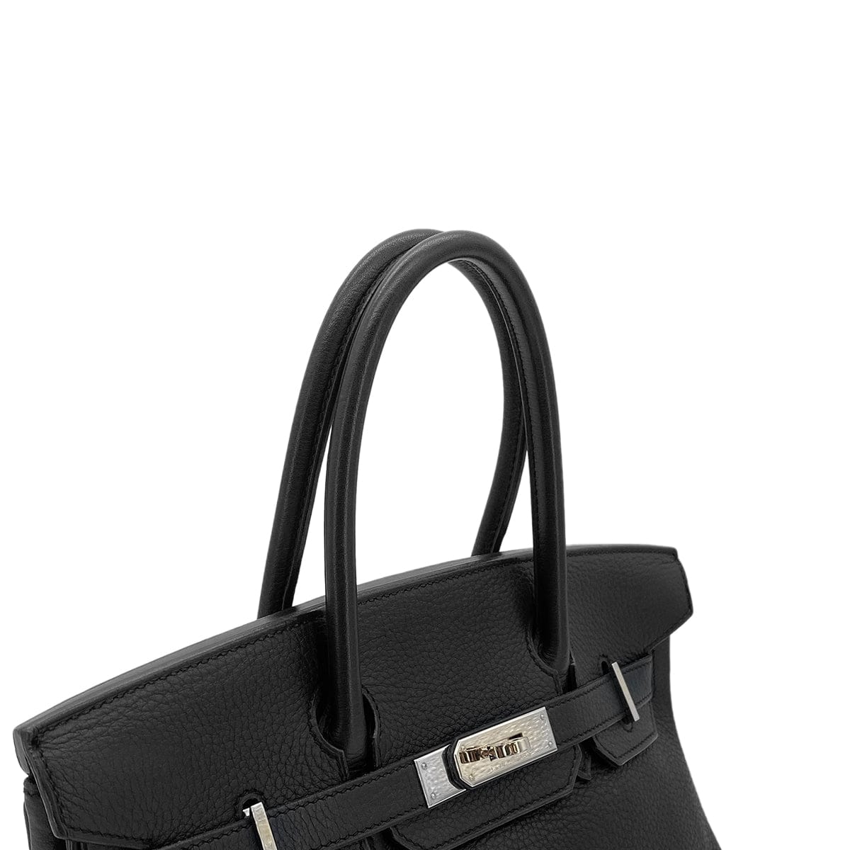 Luxury Promise Japan HERMES BIRKIN 30 BLACK TOGO HAND BAG □K SHW 90301746