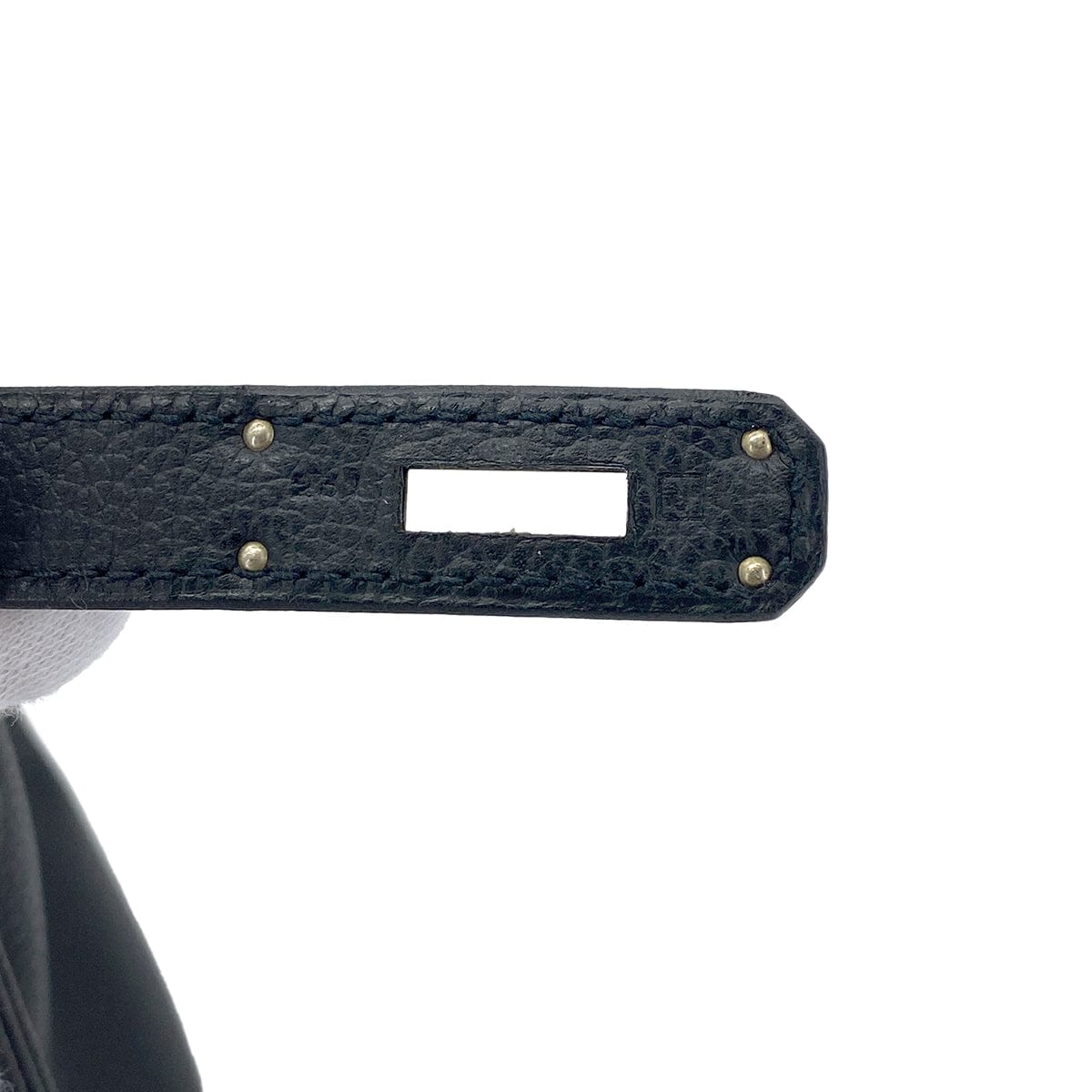 Luxury Promise Japan HERMES BIRKIN 30 BLACK VACHE LIEGEE HAND BAG □J SHW 90274836