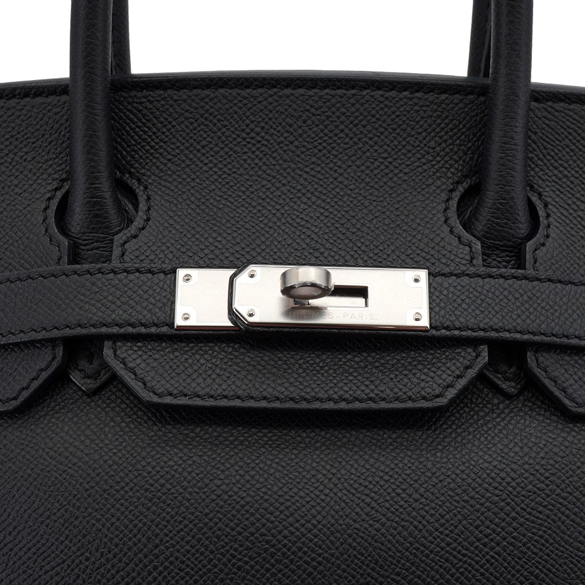 Luxury Promise Japan HERMES BIRKIN 30 BLACK VEAU EPSOM HAND BAG 2016 X STAMP PALLADIUM HARDWARE 90331417
