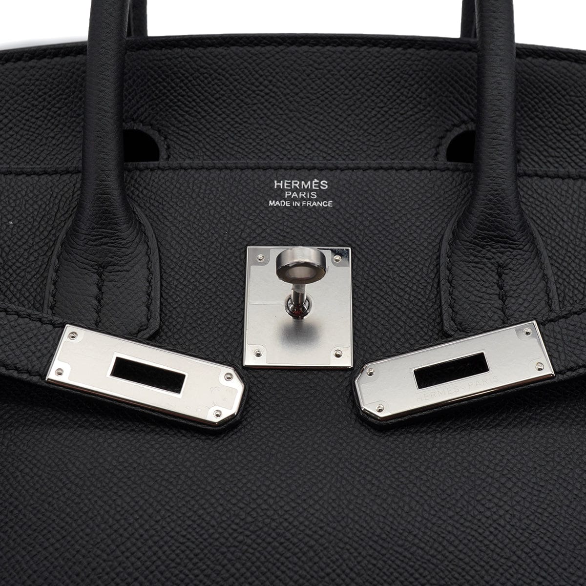 Luxury Promise Japan HERMES BIRKIN 30 BLACK VEAU EPSOM HAND BAG 2016 X STAMP PALLADIUM HARDWARE 90331417
