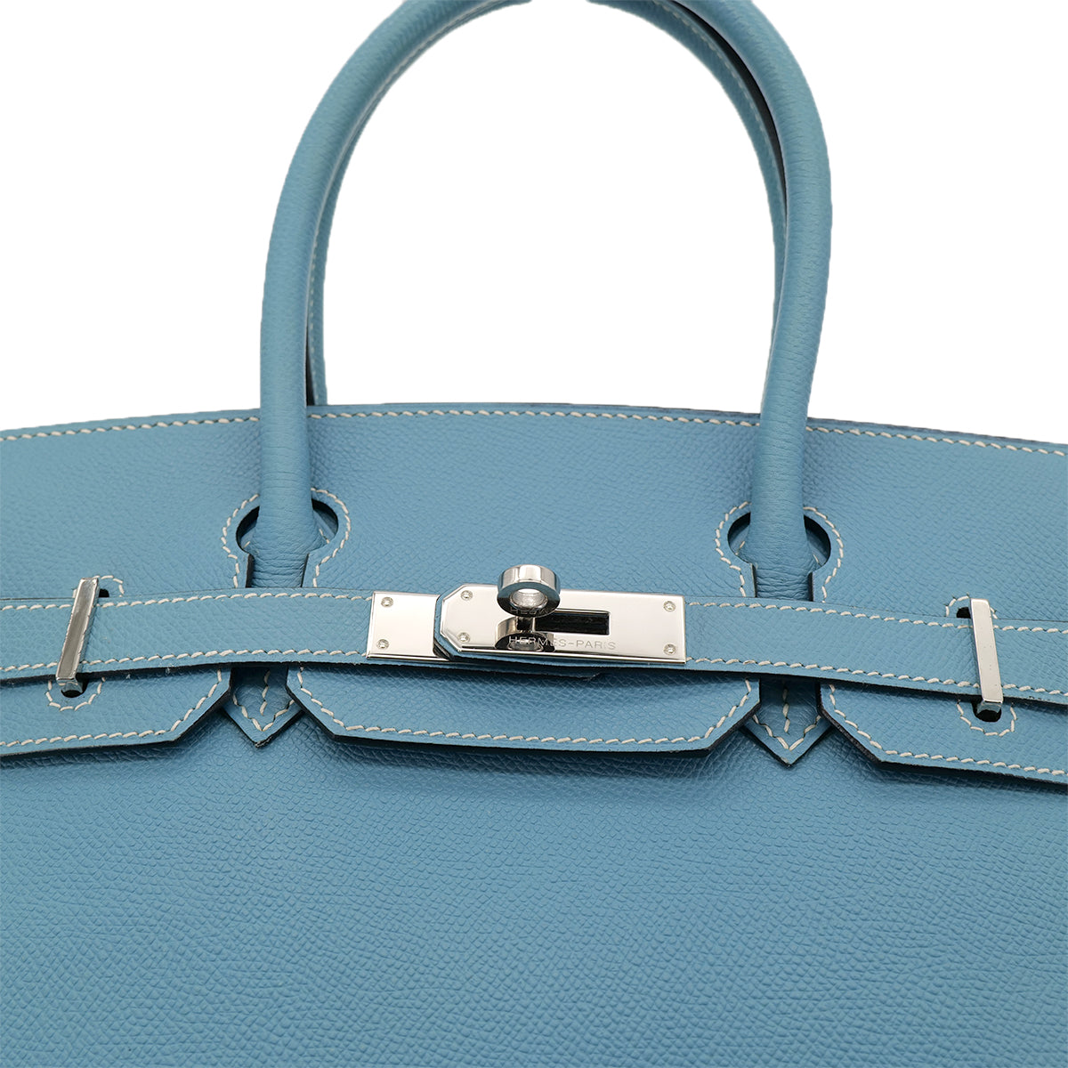 Luxury Promise Japan HERMES BIRKIN 30 BLUE JEAN VEAU EPSOM HAND BAG ▢I SHW 90302857