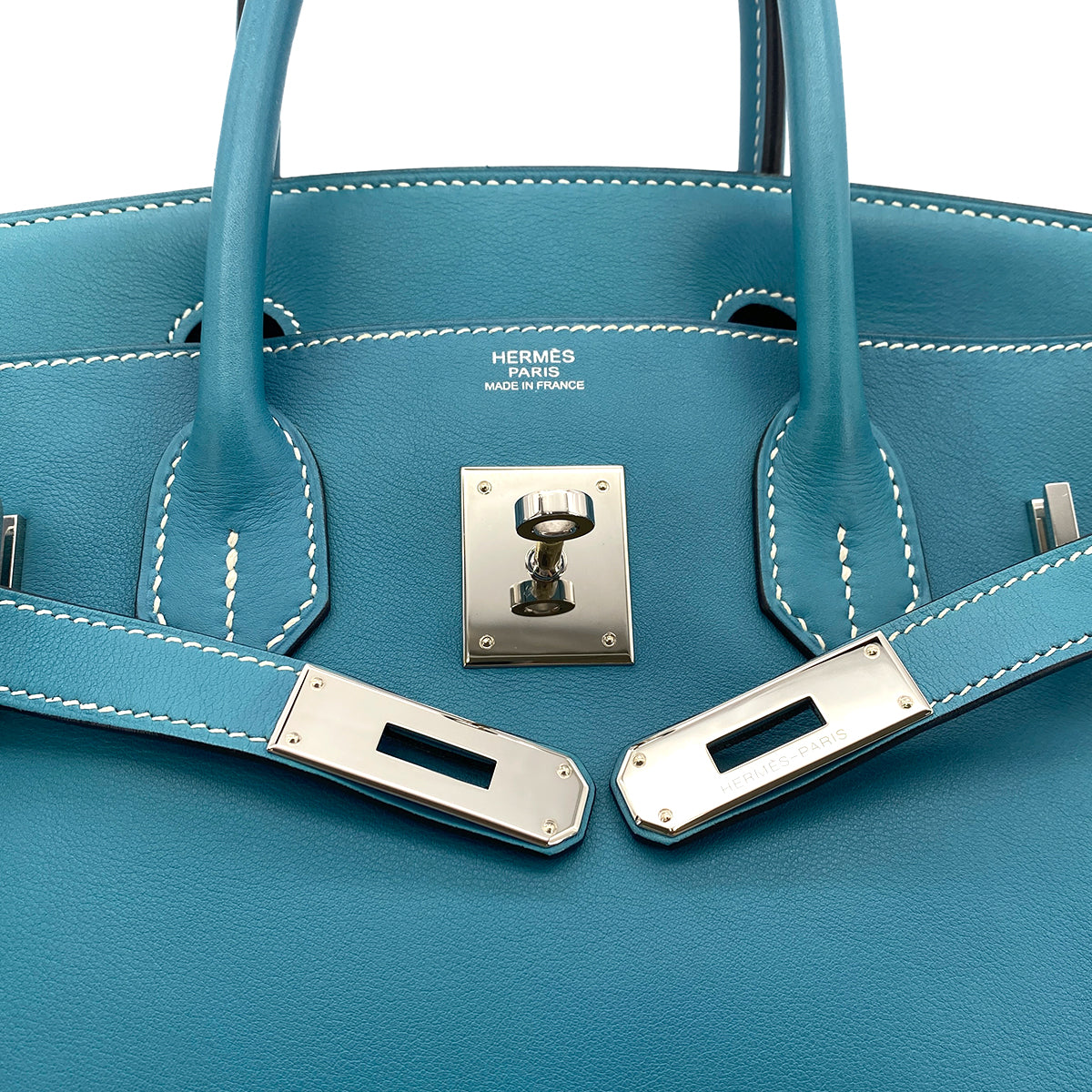 Luxury Promise Japan HERMES BIRKIN 30 BLUE JEAN VEAU SWIFT HAND BAG □K SHW 90296044