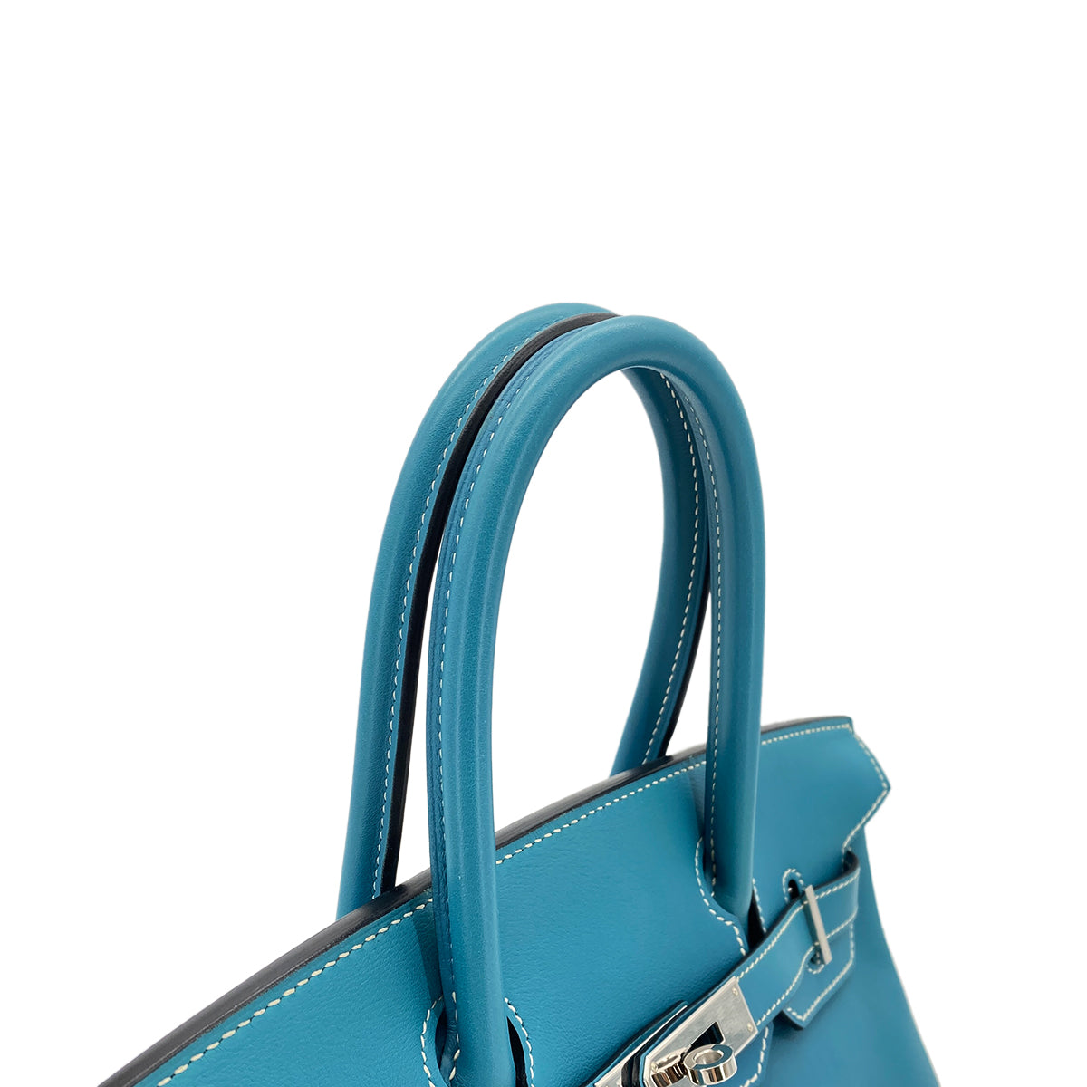 Luxury Promise Japan HERMES BIRKIN 30 BLUE JEAN VEAU SWIFT HAND BAG □K SHW 90296044