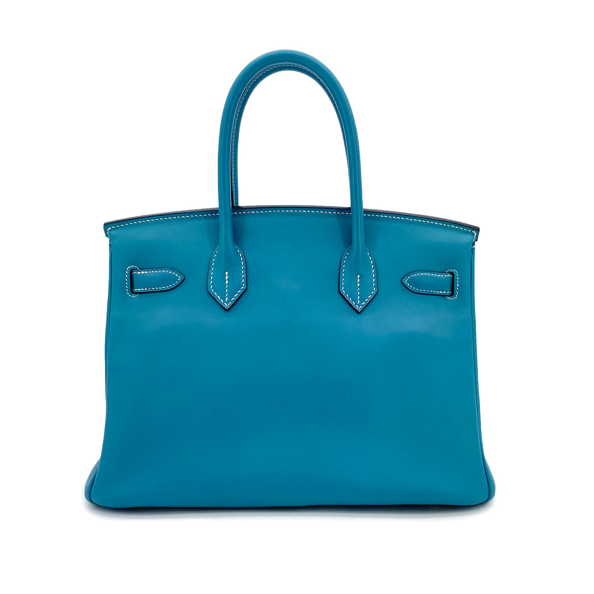 Luxury Promise Japan HERMES BIRKIN 30 BLUE JEAN VEAU SWIFT HAND BAG □K SHW 90296044