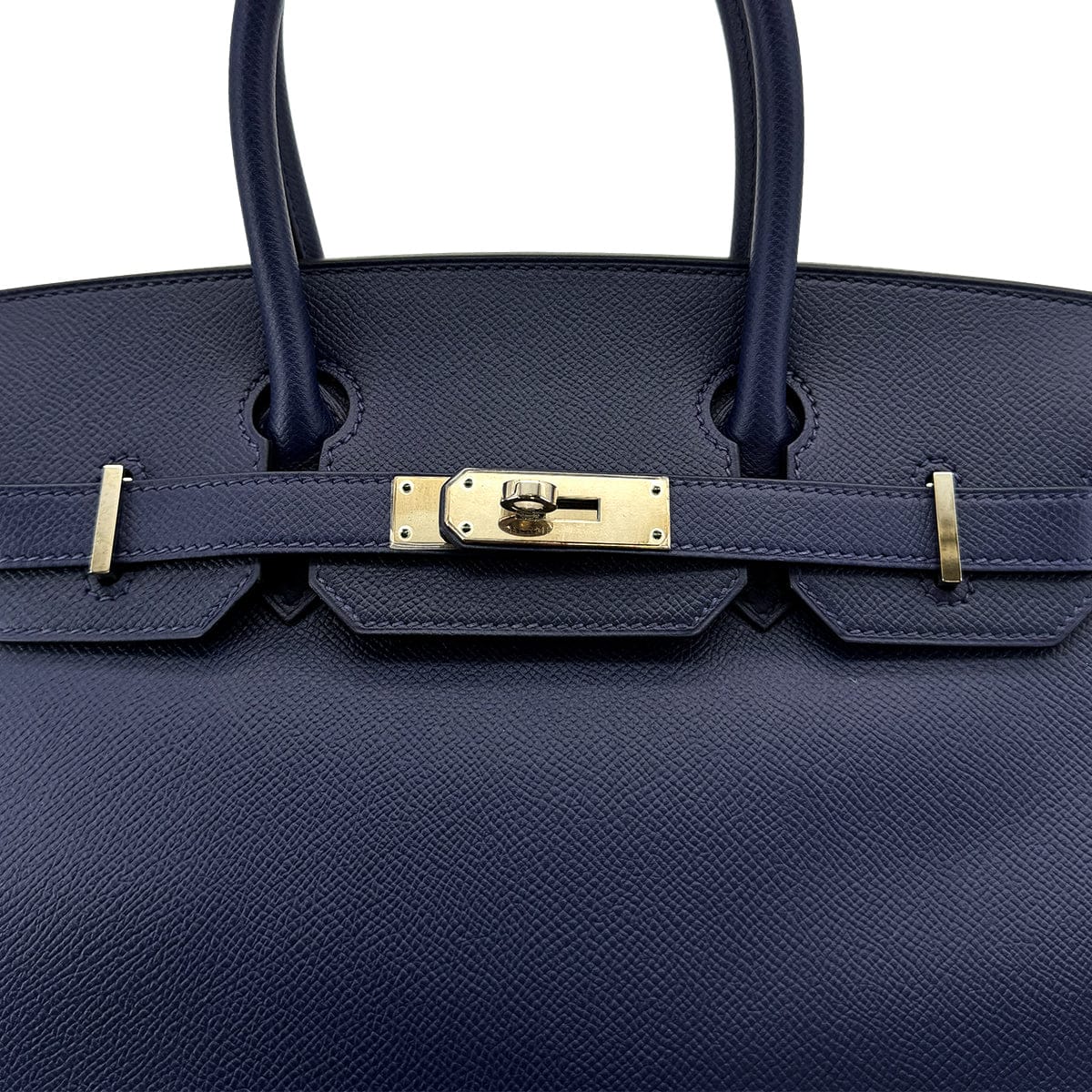 Luxury Promise Japan HERMES BIRKIN 30 BLUE SAPHIR EPSOM HAND BAG 2015 T STAMP PALLADIUM HARDWARE 90314752