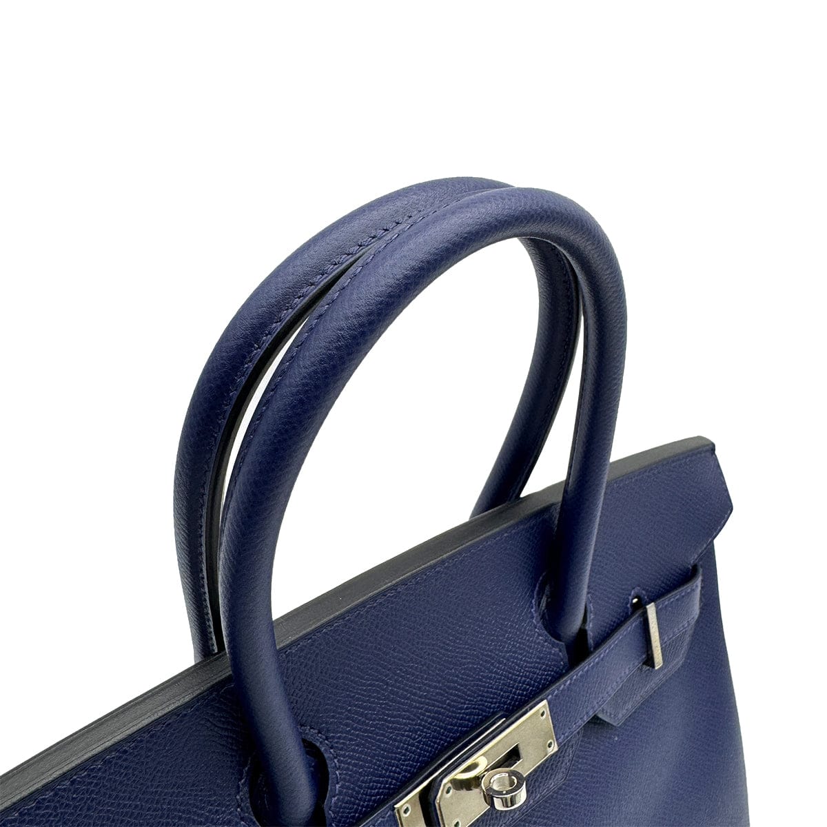Luxury Promise Japan HERMES BIRKIN 30 BLUE SAPHIR EPSOM HAND BAG 2015 T STAMP PALLADIUM HARDWARE 90314752