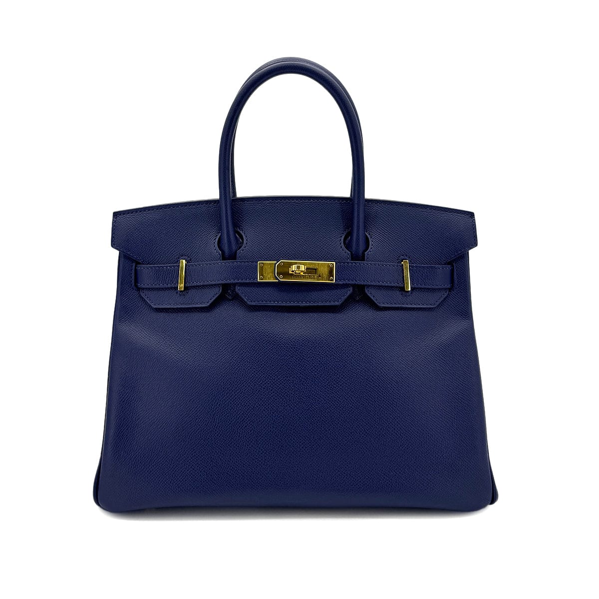 Luxury Promise Japan HERMES BIRKIN 30 BLUE SAPHIR EPSOM HAND BAG X GHW 90298336
