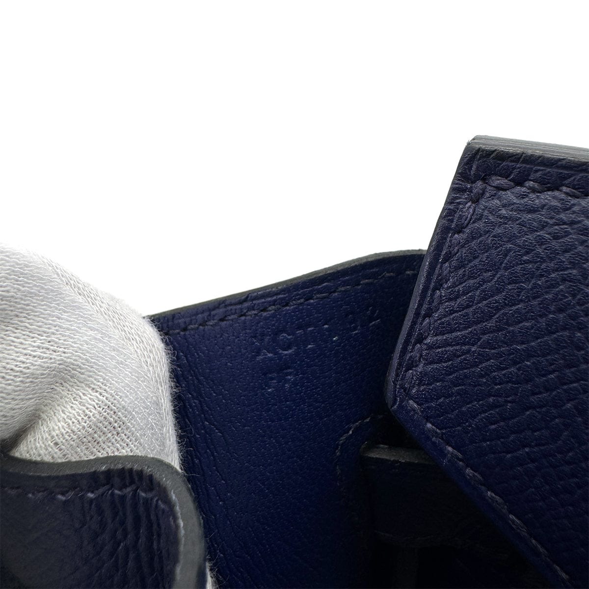 Luxury Promise Japan HERMES BIRKIN 30 BLUE SAPHIR EPSOM HAND BAG X GHW 90298336